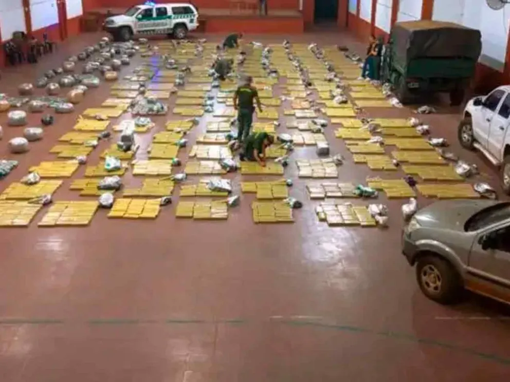 Millonario cargamento