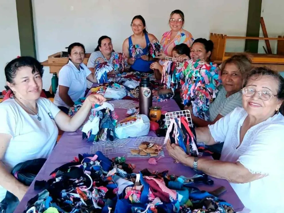 Reunió a numerosas vecinas