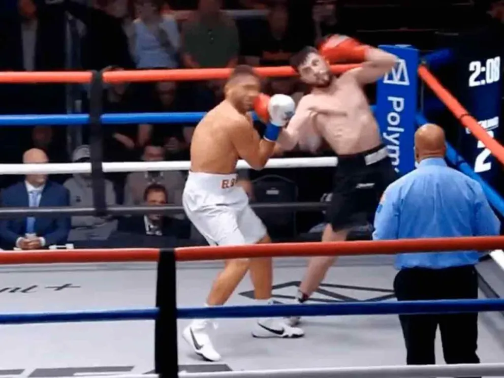 Dzambekov conectó un golpe demoledor