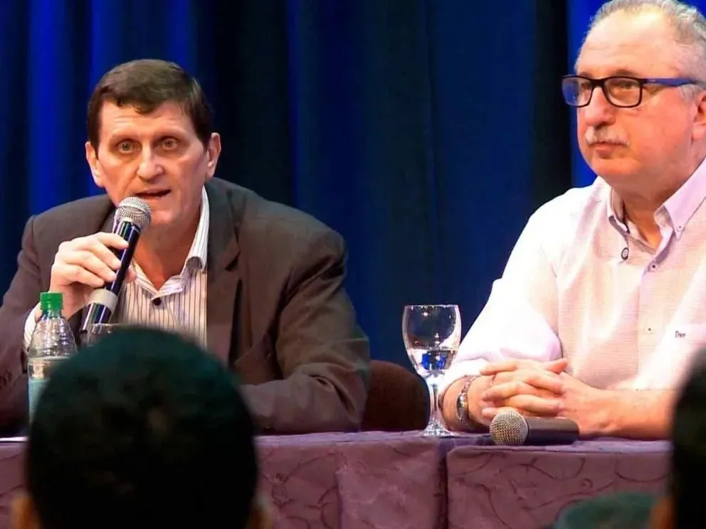 Adolfo Safrán y Hugo Passalacqua