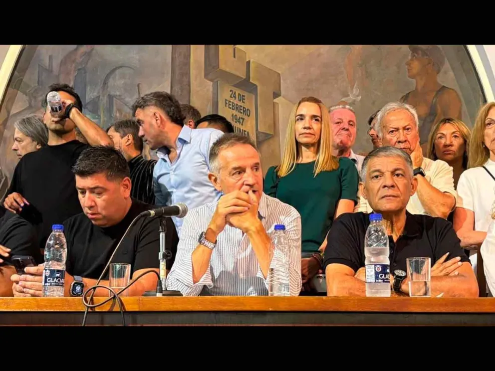 Conferencia de prensa de la CGT