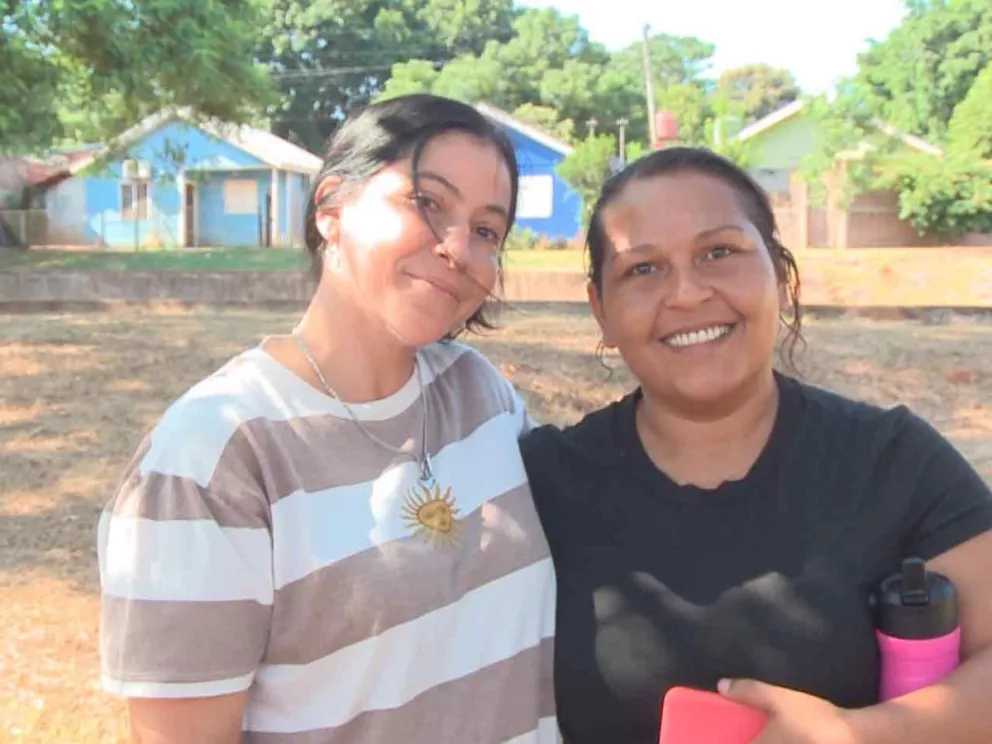 Patricia Alegre y Rosana Arriola