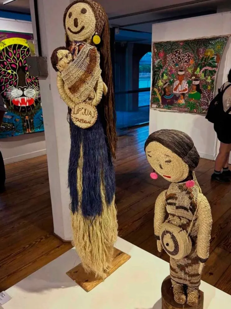 Para visibilizar  el arte de los pueblos originarios