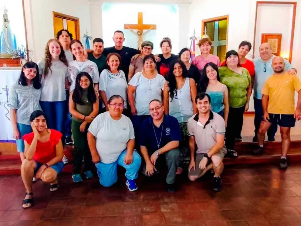 Catequistas participantes de la jornada formativa