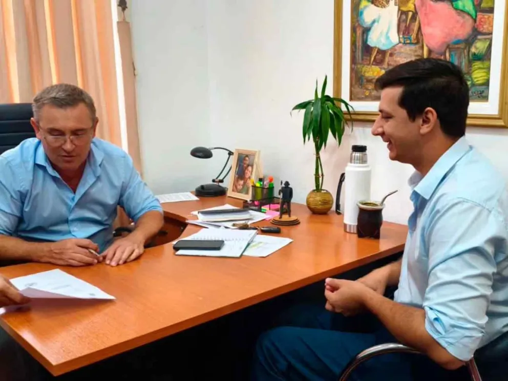 Carlos Sartori junto a Sergio Ulrich