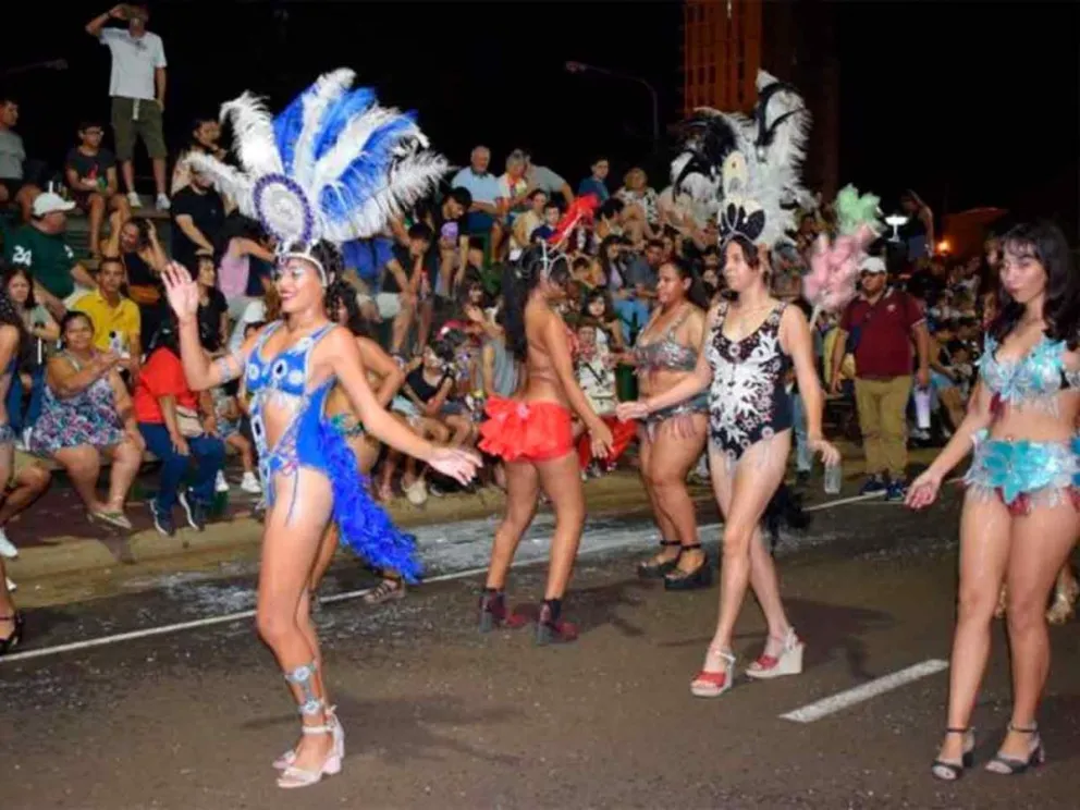 Desplegaron su ritmo y color