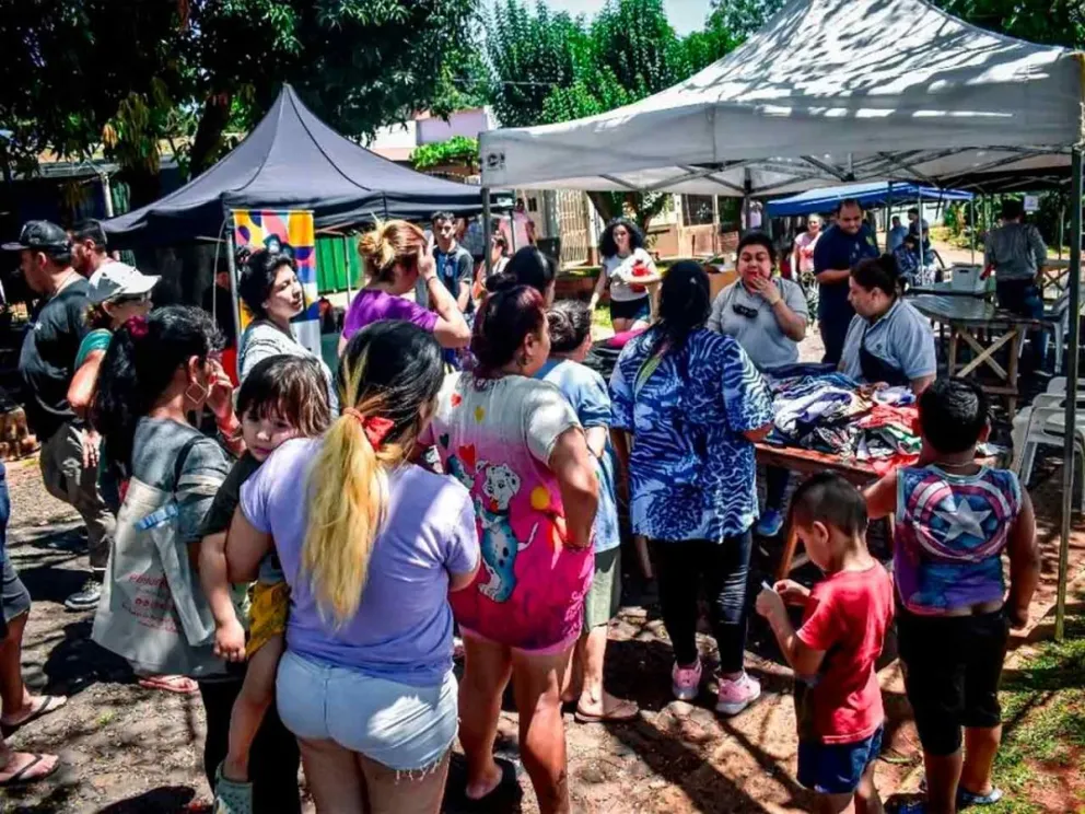 Recorren los barrios