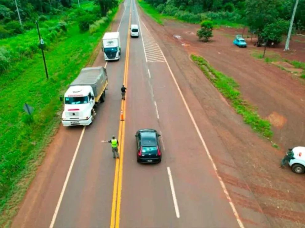 En rutas y lotes rurales de la provincia