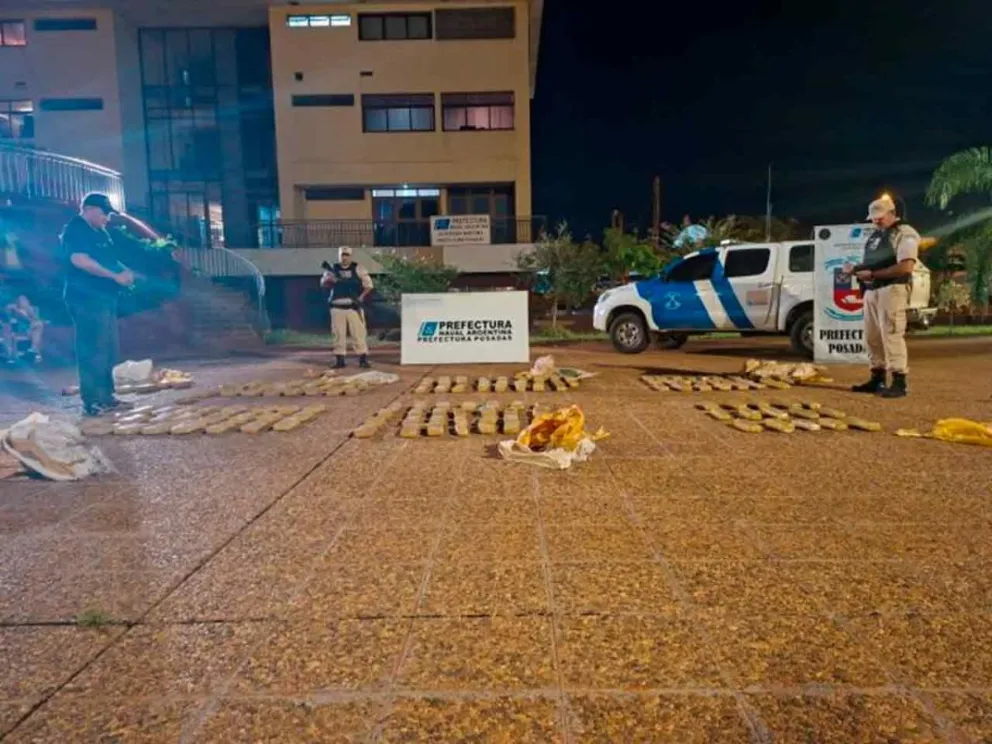 Millonario cargamento