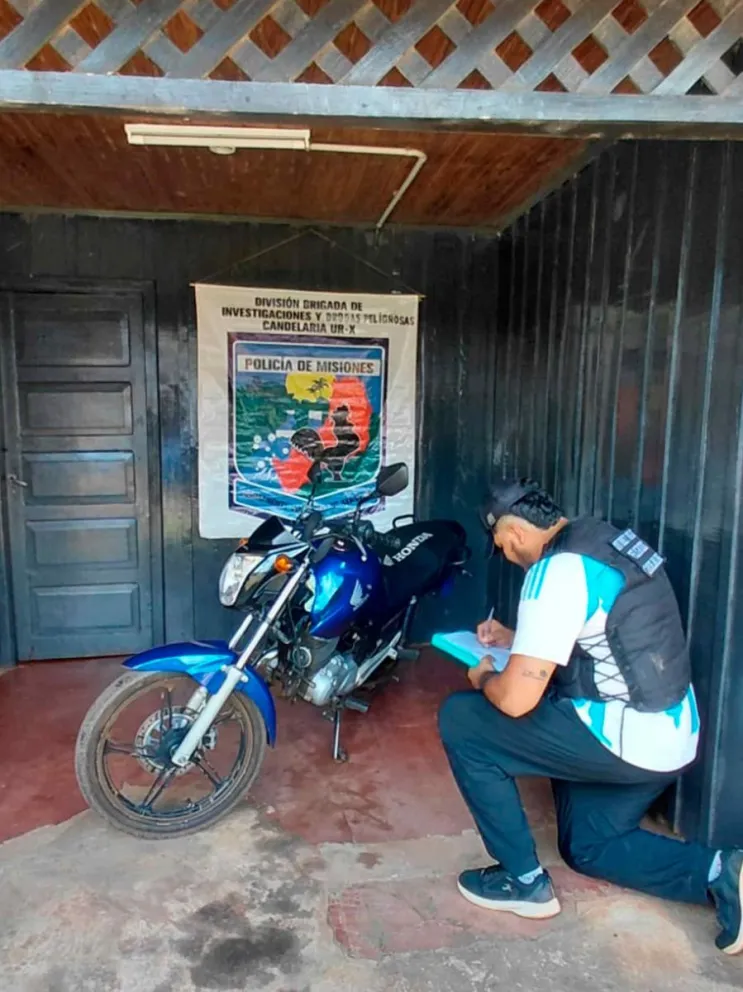 La Honda Titán secuestrada