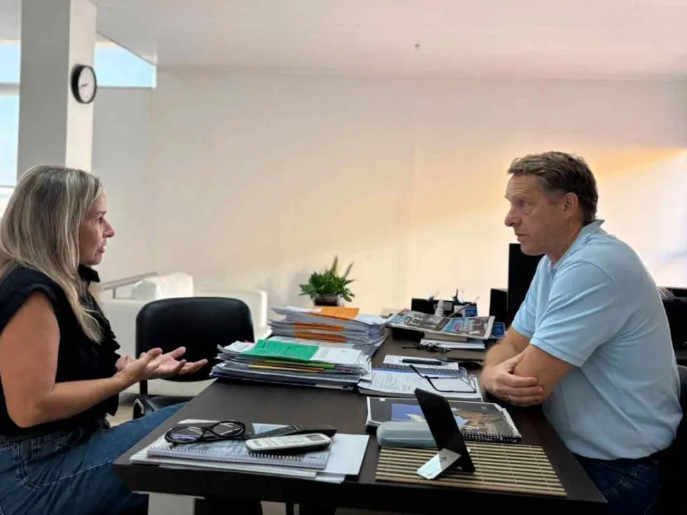 Alicia Zalesak y Lisandro Benmaor 