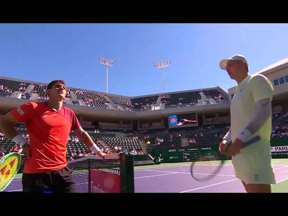 Camilo Ugo Carabelli  junto a  Martin Damm