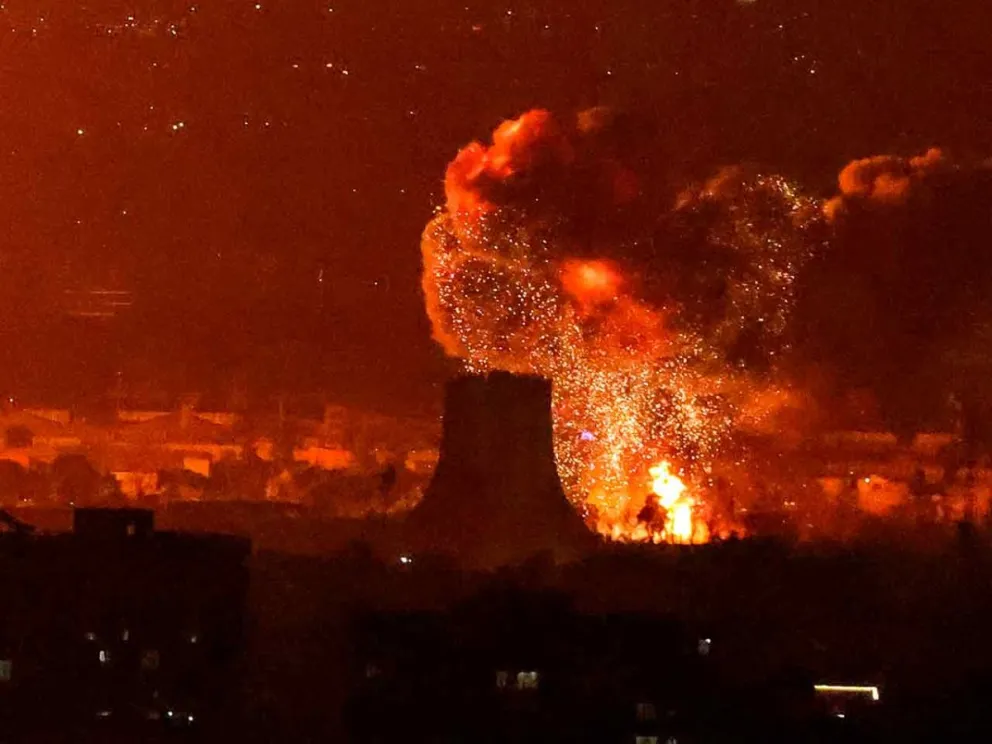 Incendios de gran magnitud  en las plantas