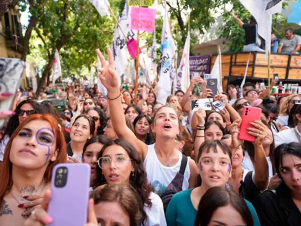 Convocatoria impulsada por el colectivo 'Ni Una Menos’ 