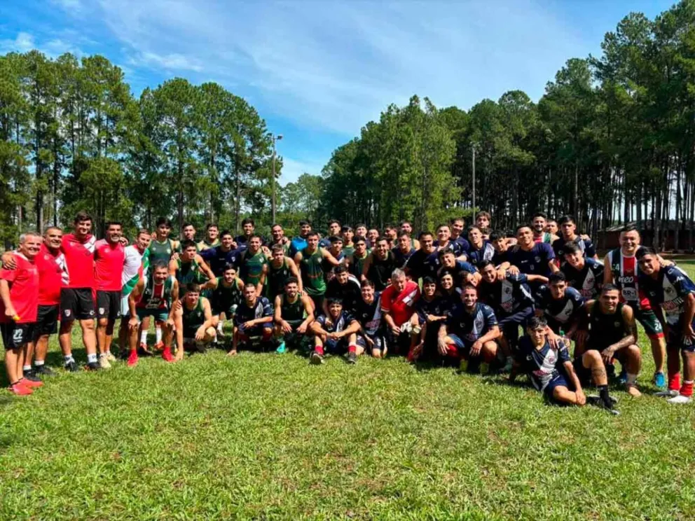 Jugaron un encuentro amistoso de alto voltaje