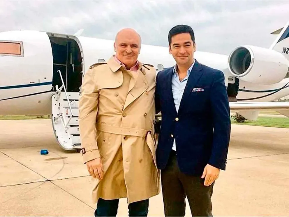 José Espert y Fred Machado