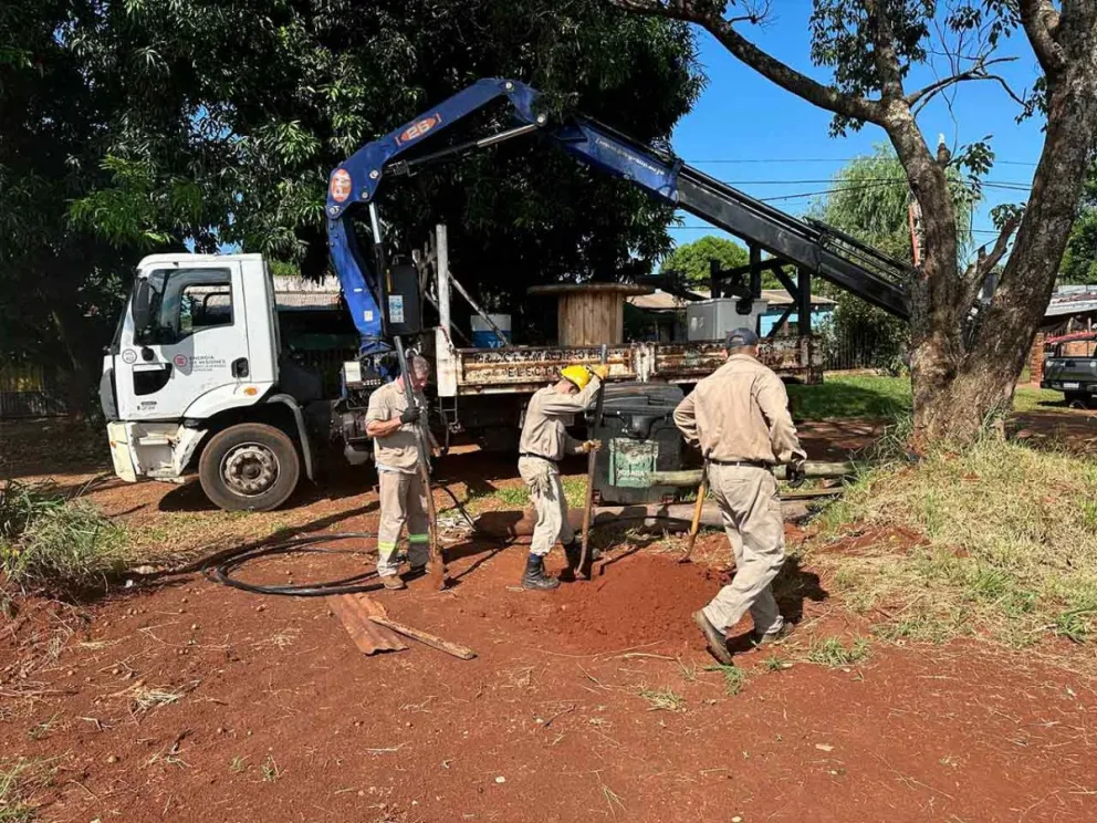 Reemplazo de líneas de baja tensión
