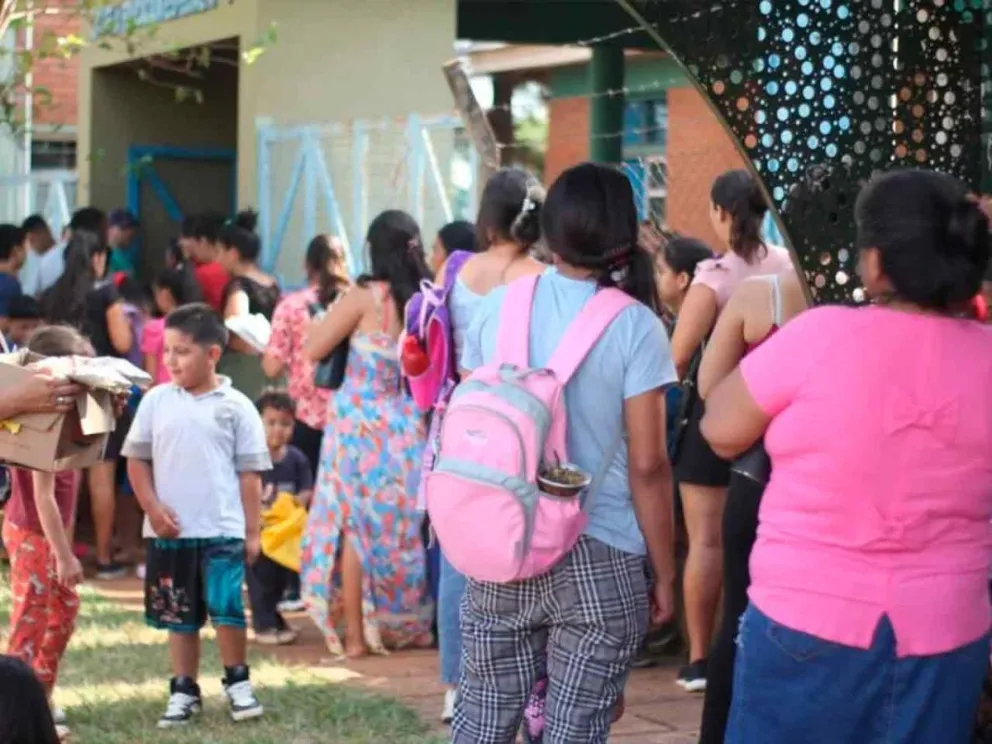 En la Escuela 504, de 9:00 a 11:00