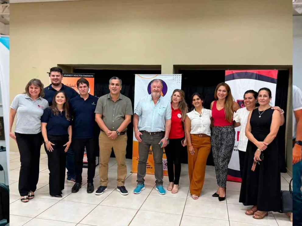 Roberto Padilla y Luis Capia encabezaron el acto