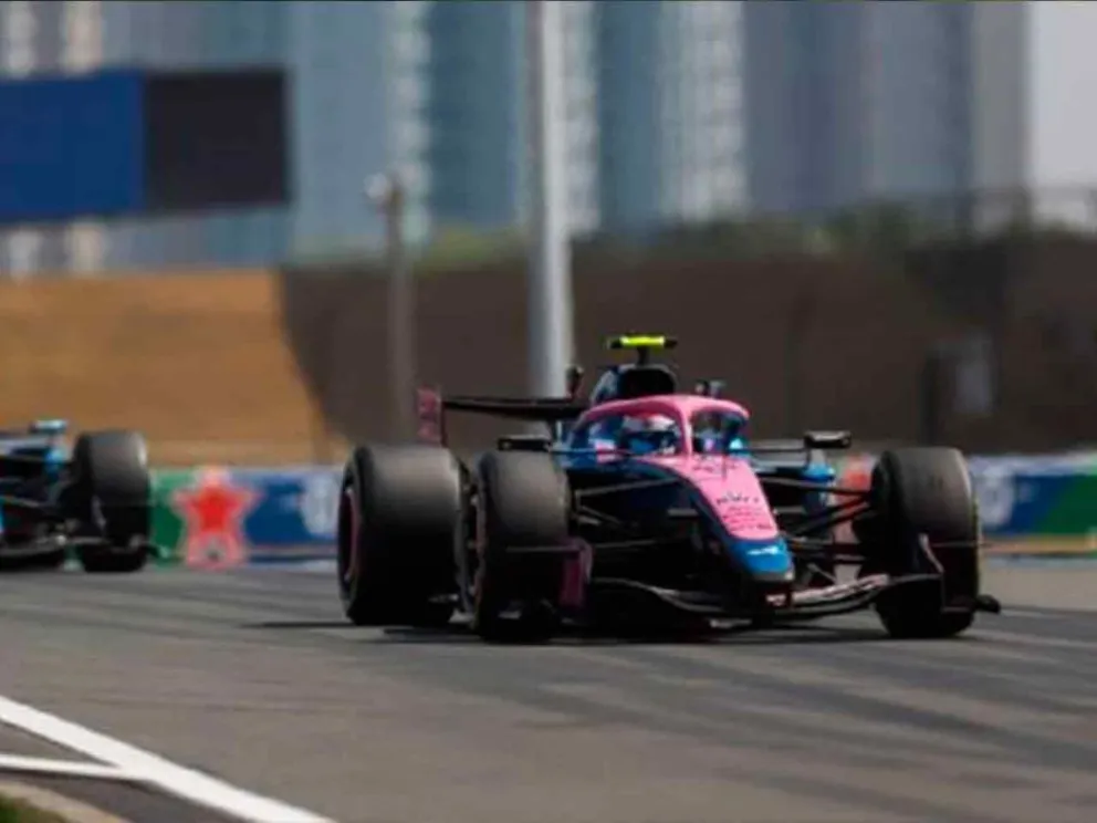 El A526 del piloto argentino