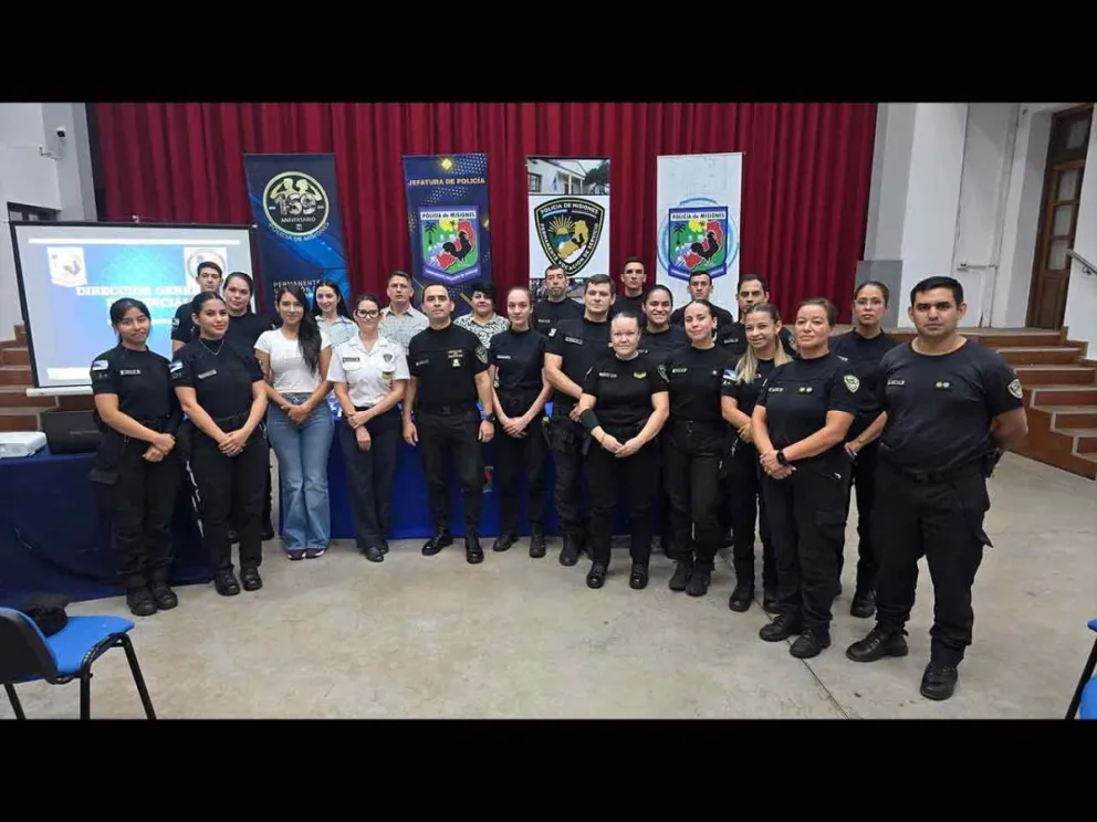 Agentes participantes de la capacitacion de la Dirección de Biosystem