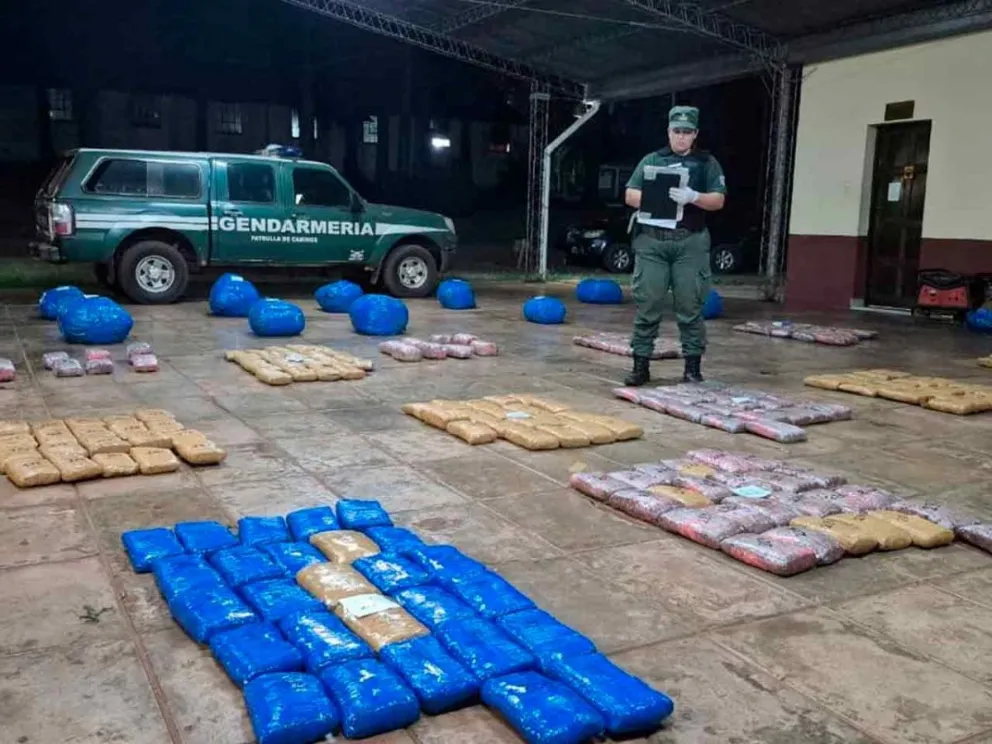 Millonario cargamento