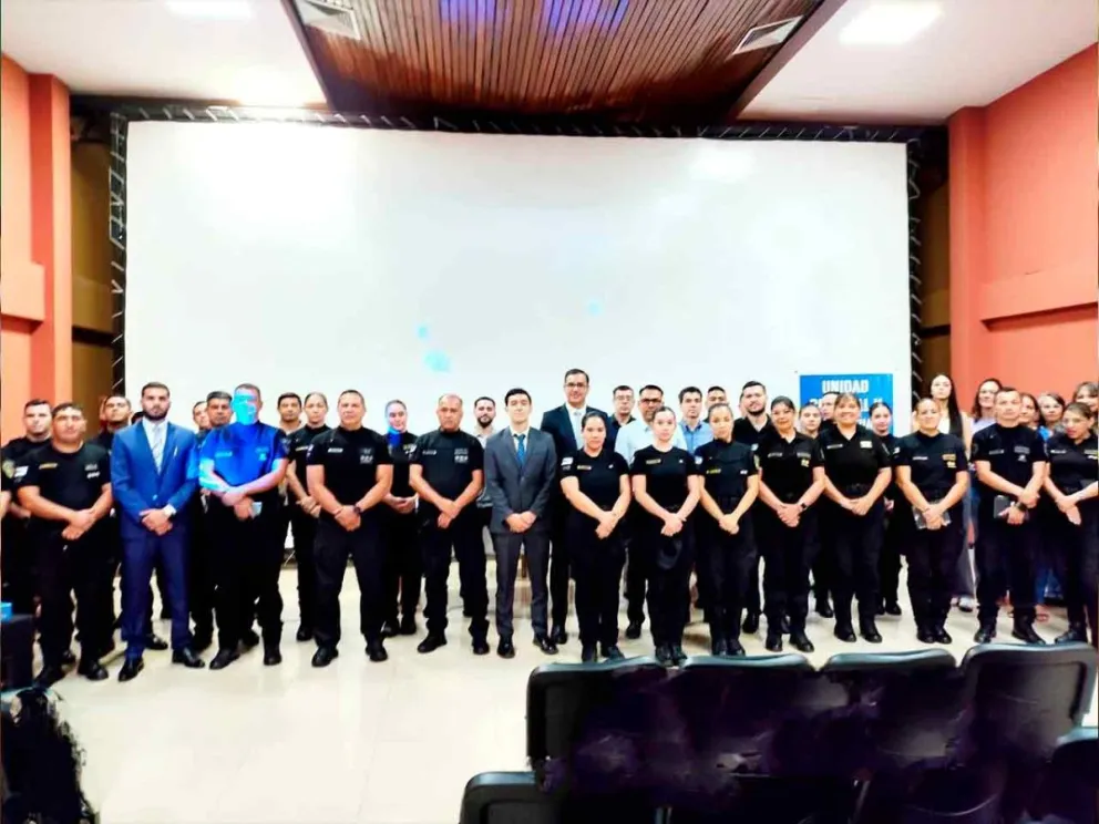 Participantes de la capacitación en Puerto Iguazú