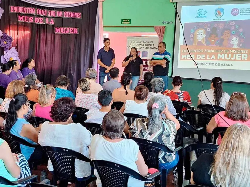 Encuentro Zona Sur de Mujeres en Azara