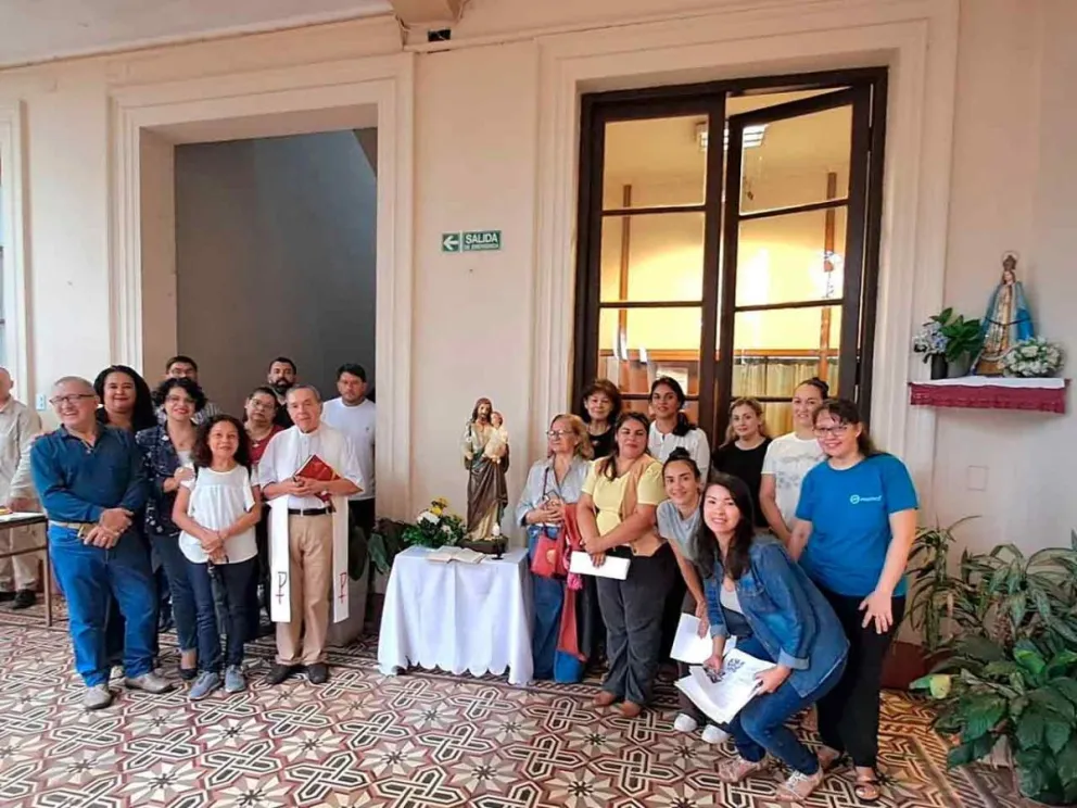 El Presbítero Zalazar resaltó los valores de San José