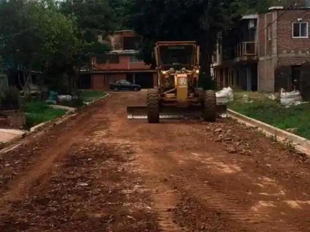 Importante avance de obras viales