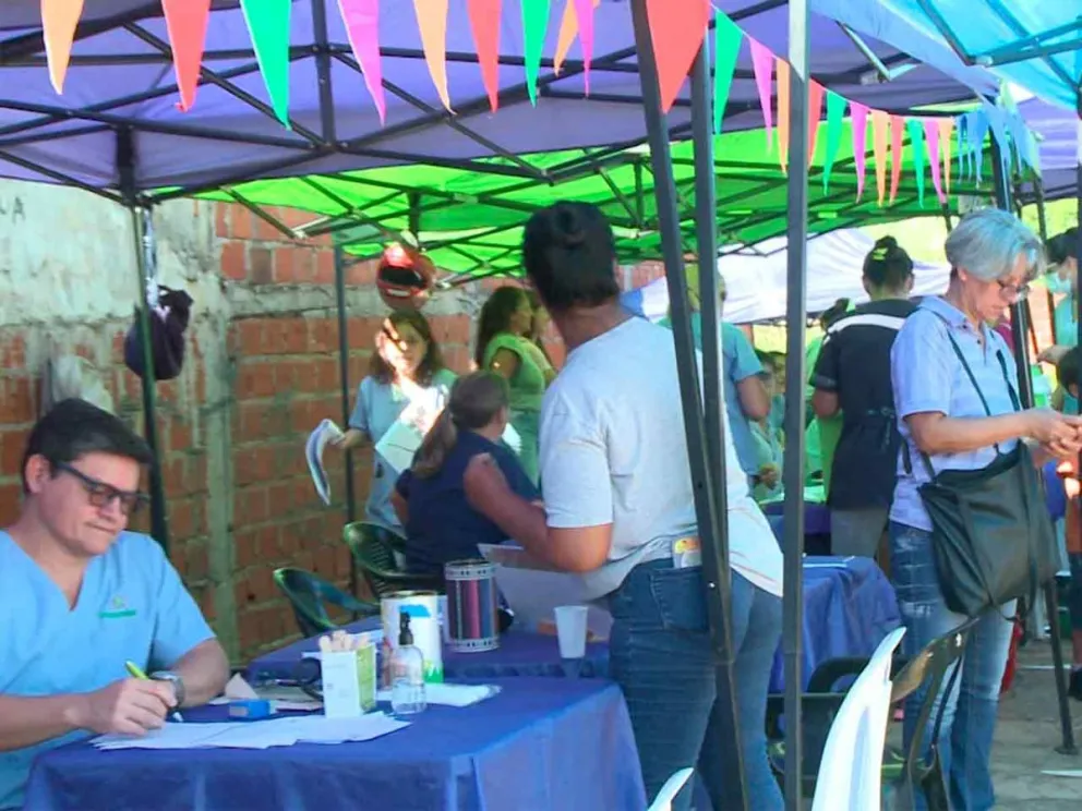 Cientos de vecinos fueron atendidos