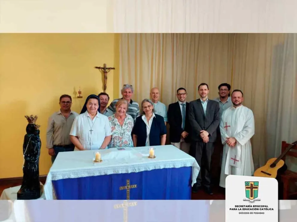 Autoridades de la Educación Católica misionera