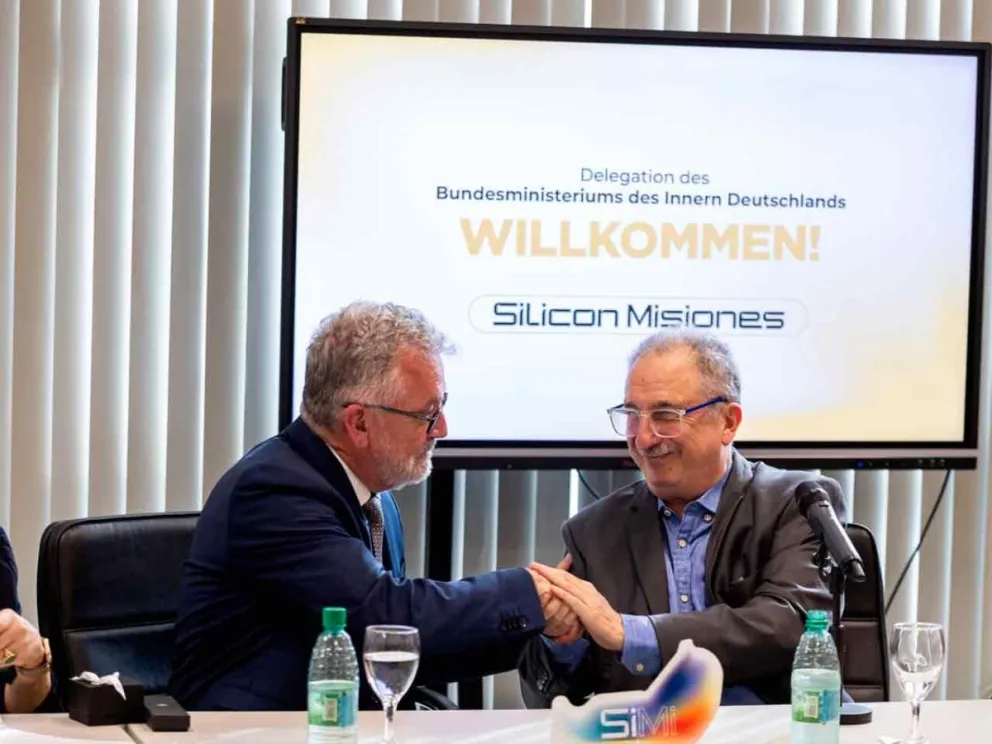 Hugo Passalacqua se reunió con Bernd Fabritius