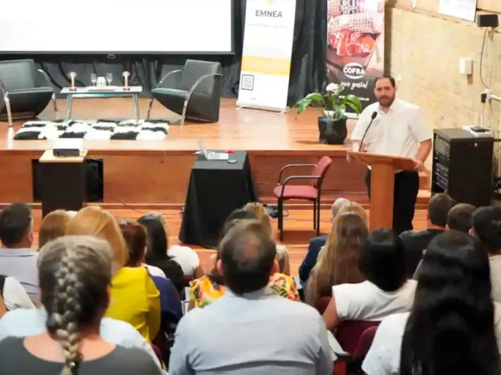 Matías Sebely participó del acto de apertura