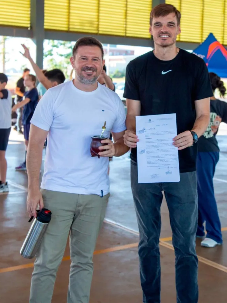 Ramiro Aranda y Aldo Steinhorst