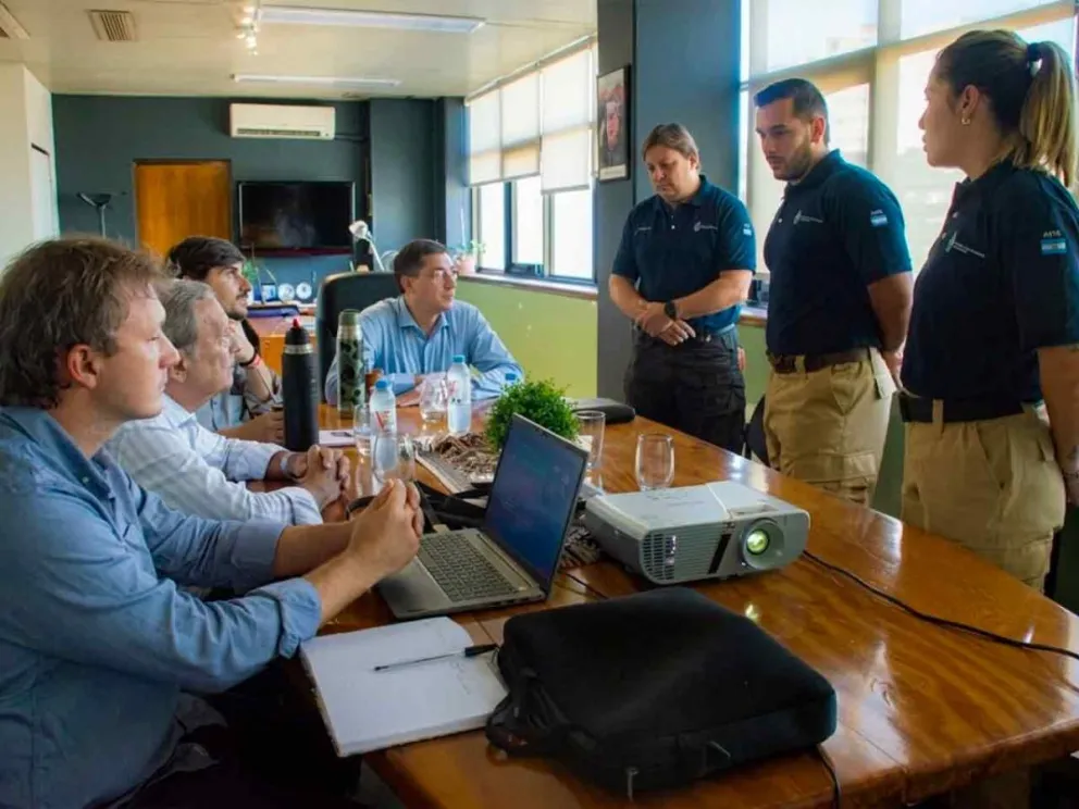 Martín Recamán recibió a las nuevas autoridades 