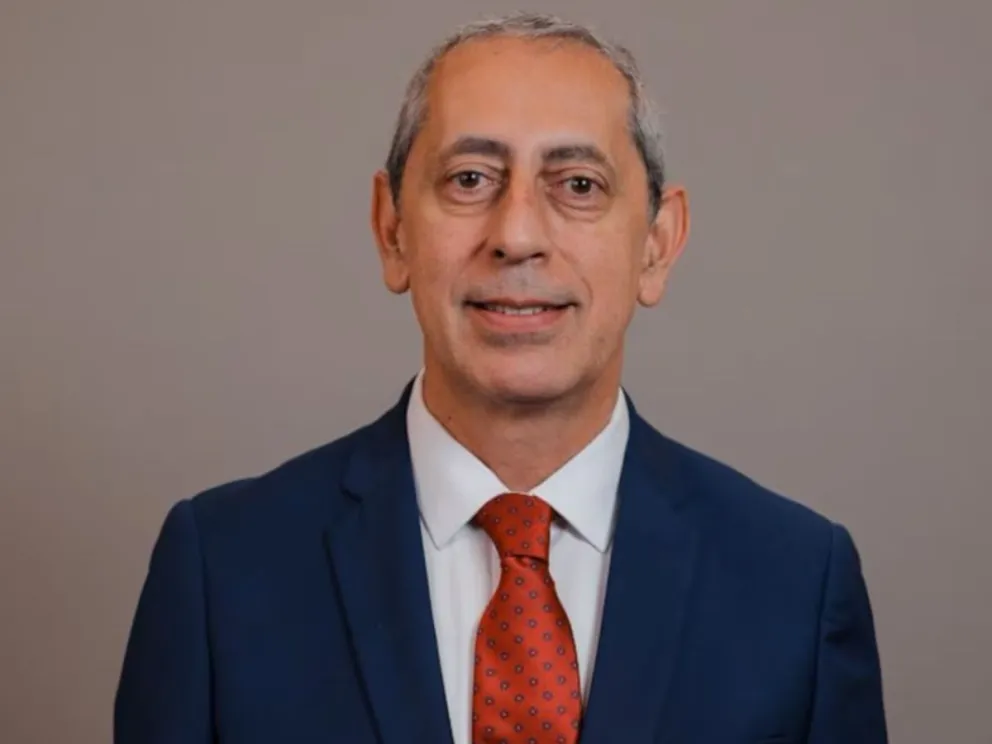 El ministro de Economía saliente, Marcelo Rivas Piasentini
