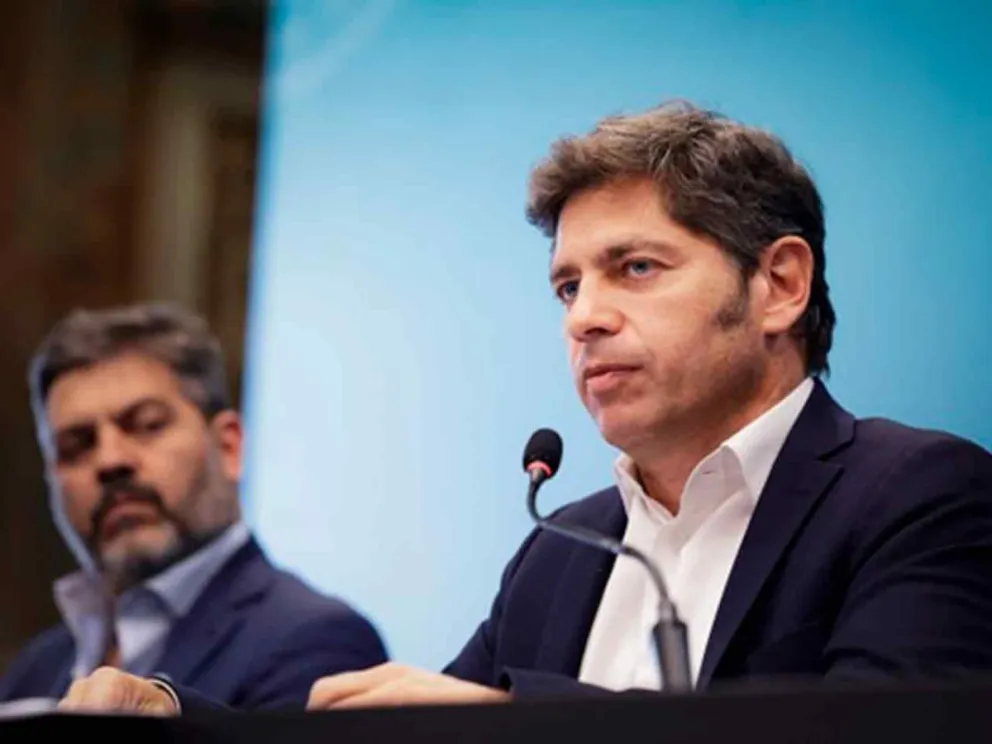 Axel Kicillof y Carlos Bianco