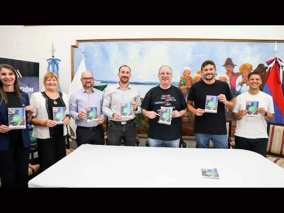 El Gobernador durante el lanzamiento