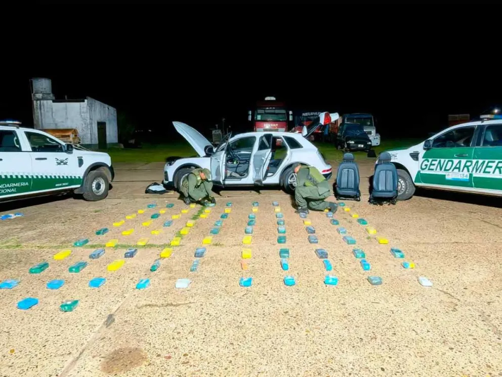 El vehículo sea sometido a pruebas de rayos X