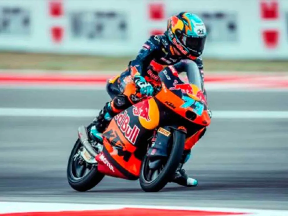 El Coyote con la KTM del Tech3