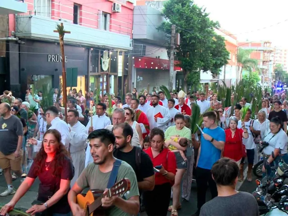 Congregó a numerosos fieles