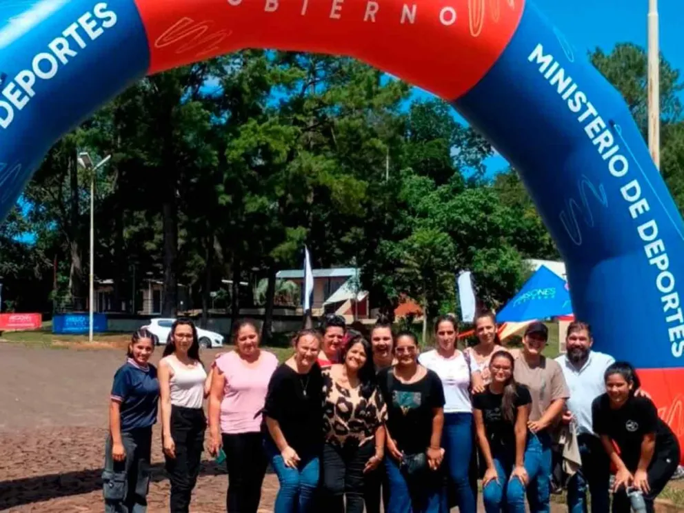 Mujeres deportistas participantes