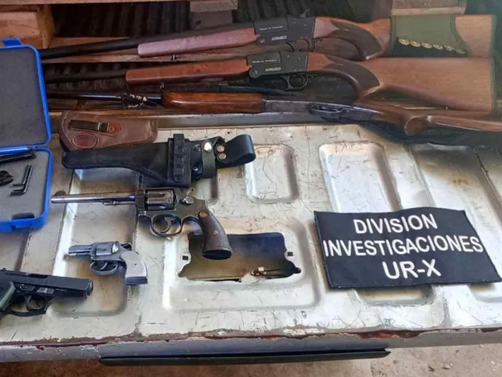 Secuestro de armas de fuego comercializadas en el mercado negro