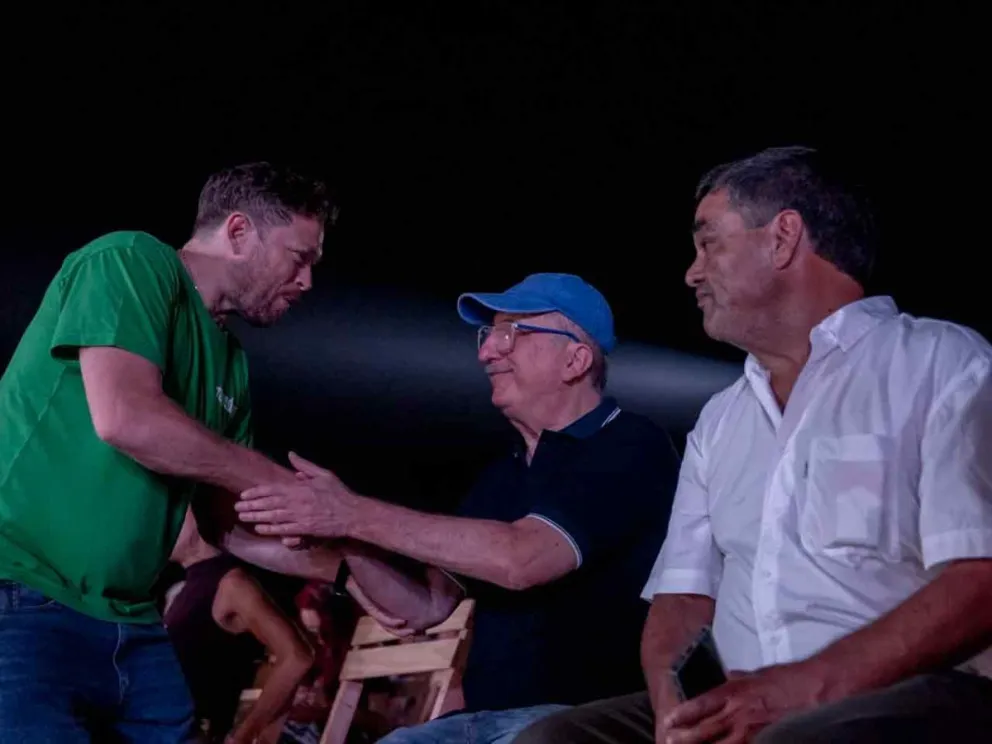 Hugo Passalacqua en la liturgia del Jueves Santo