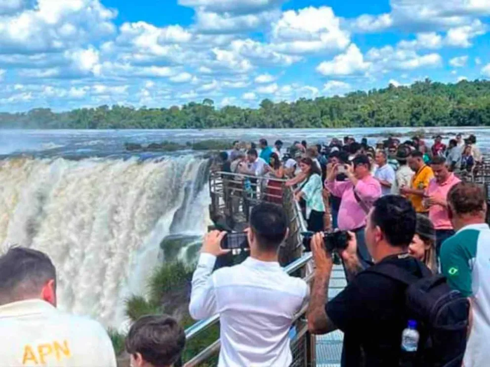 Las Cataratas tuvieron más de 25 mil visitantes
