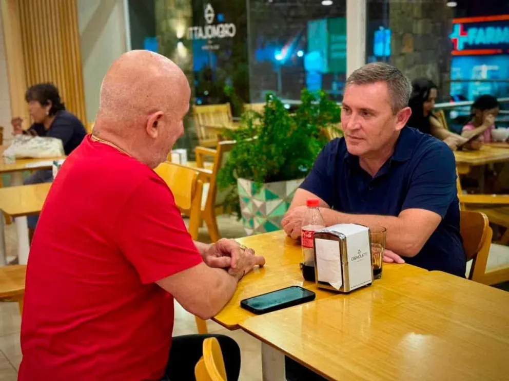 Carlos Sartori  y Claudio Filippa