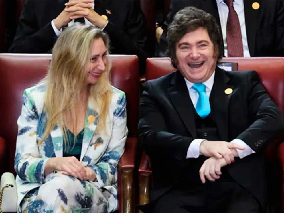 Karina y Javier Milei