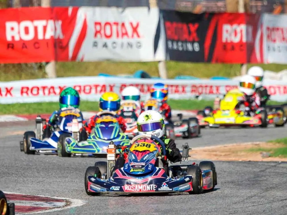 En el Kartódromo de Buenos Aires