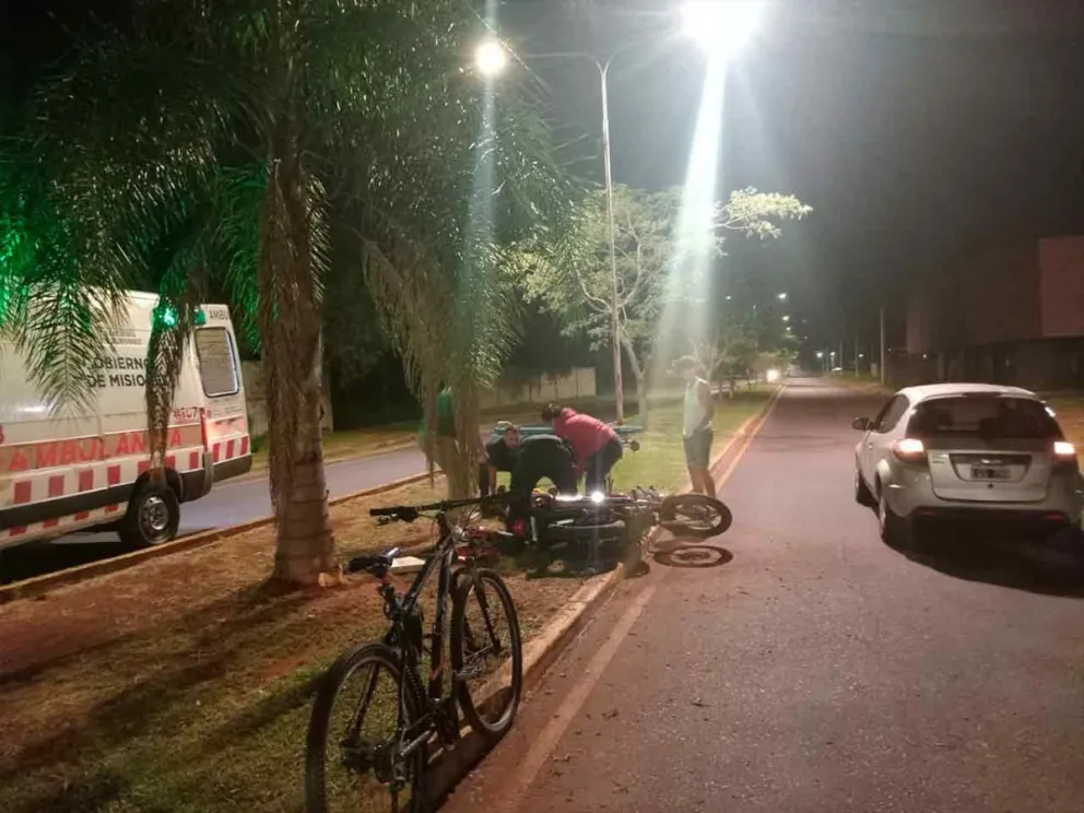 Fue trasladada al Hospital Madariaga